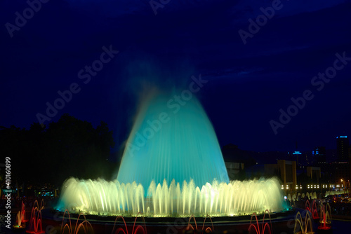 The Magic Fountain of Montjuïc in Barselona