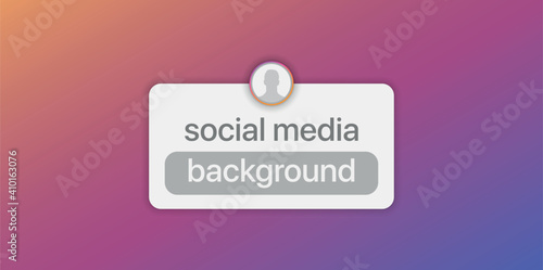 Question Sticker Social network label. Internet communication and Social network concept. Vector illustration. photo