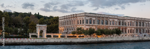 The Palace of Ciragan on the banks of the Bosphorus, Istanbul, Turkey