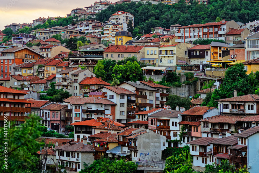 Houses in Veliko Tarnovo, Bulgaria
