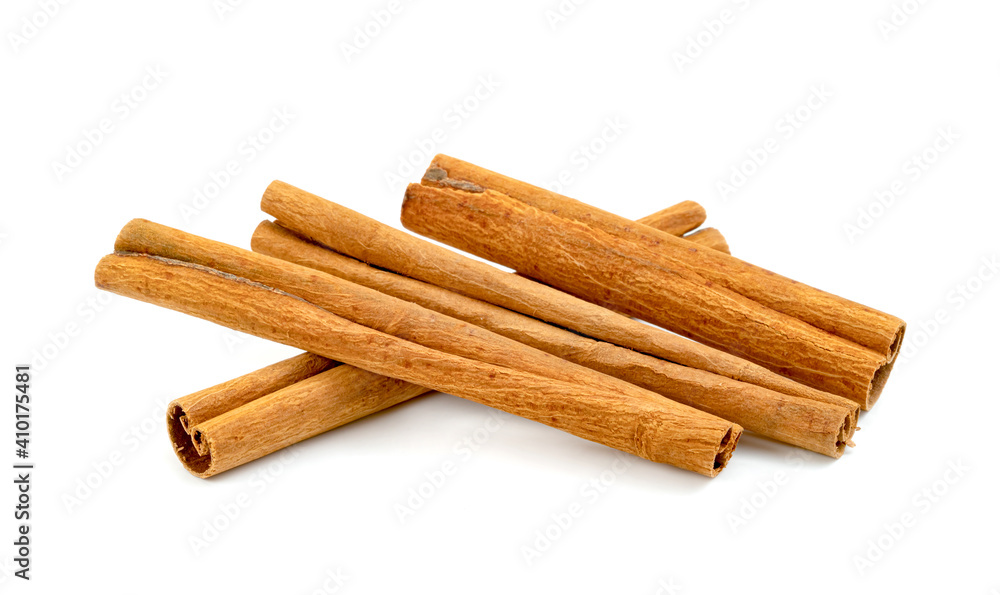 cinnamon sticks isolated on white background cinnamon sticks isolated on white background