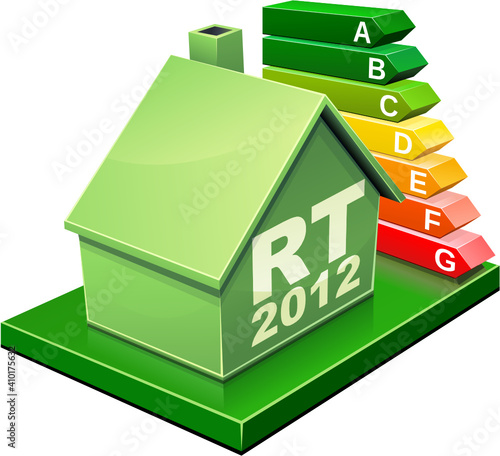 Maison verte RT 2012 et performance énergétique (détouré)