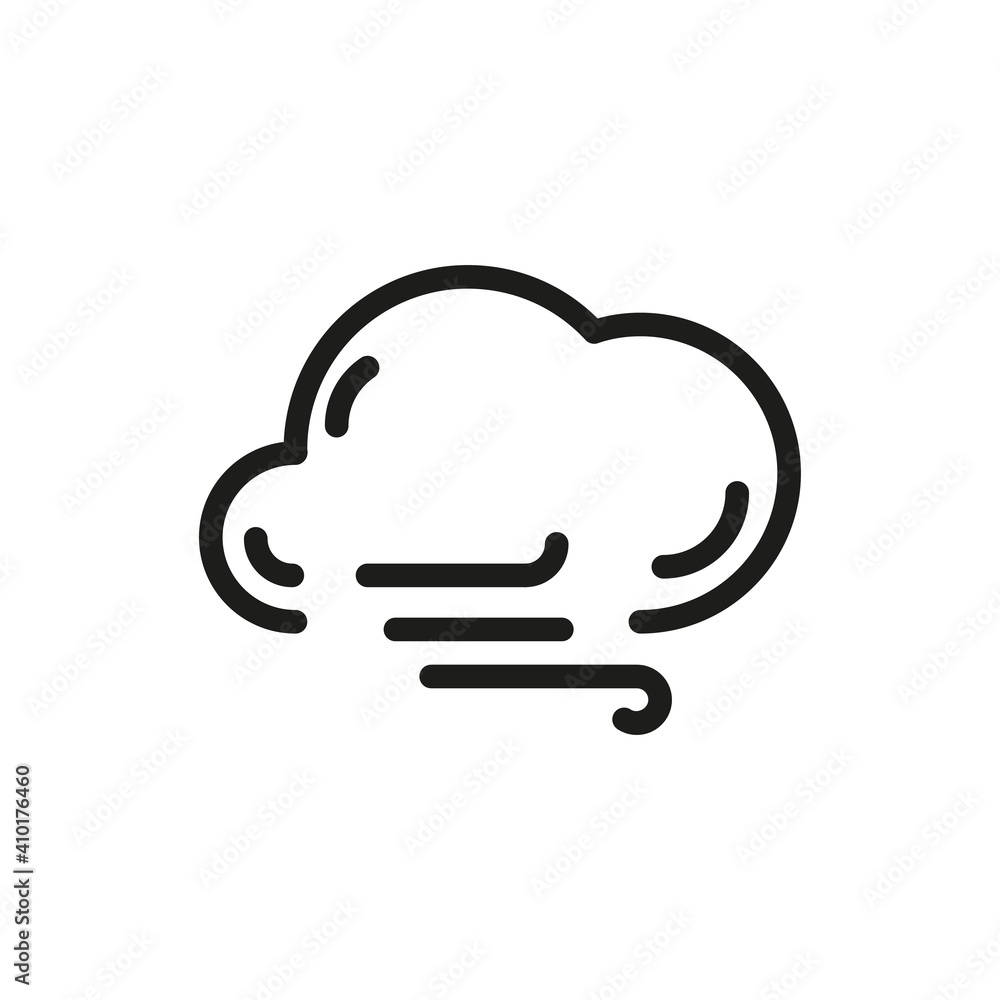 Cloud Outline Vector Icon. Related Weather Icon For WebSites And App Cloud Outline Vector Icon. Related Weather Icon For WebSites And App