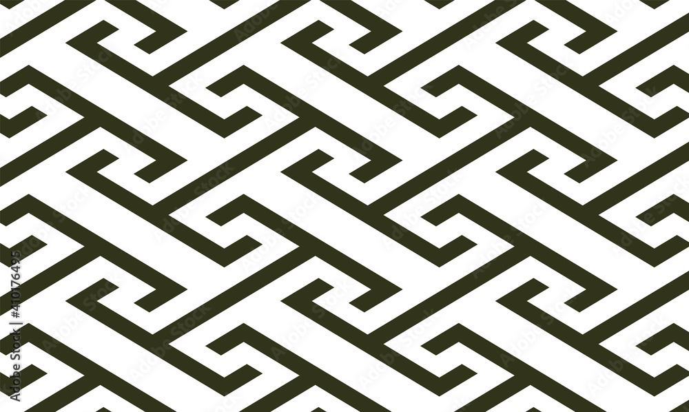 Asian kojitsunagi seamless pattern as turtle hexagons. Asian kojitsunagi seamless pattern as turtle hexagons.
