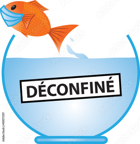 POISSON MASQUE COVID DECONFINE