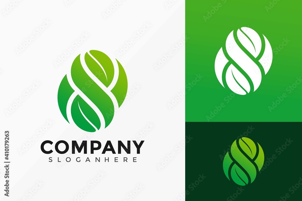 Letter S Leaf Logo Design, Green Leaves modern Logos Designs Vector Illustration Template Letter S Leaf Logo Design, Green Leaves modern Logos Designs Vector Illustration Template