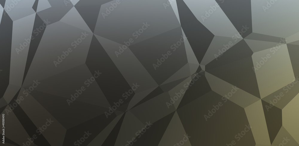 Obraz premium Polygonal background. Colorful wallpaper with geometric design. Digital 3d illustration.