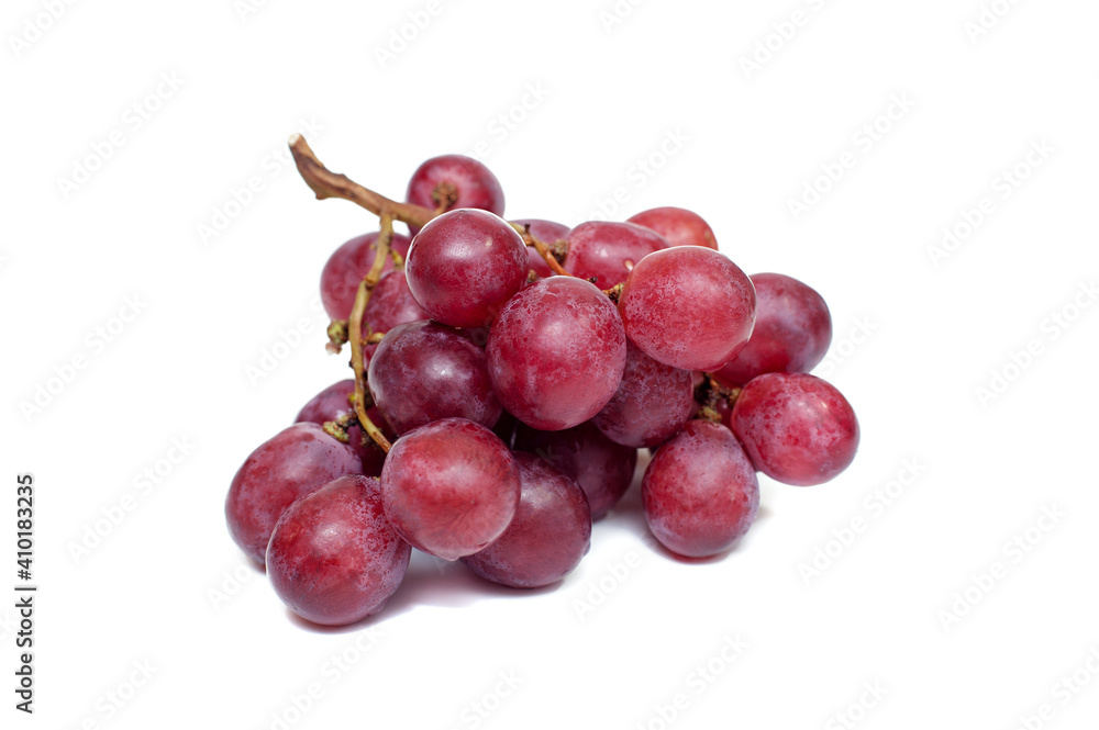 Grapes on a white background Grapes on a white background