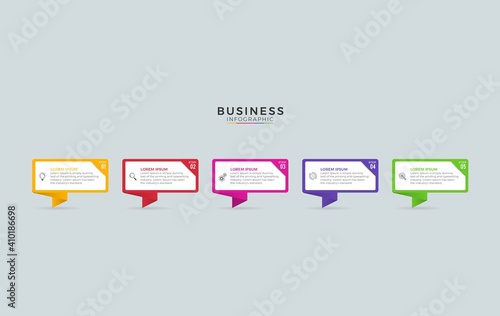 infographic vector design template