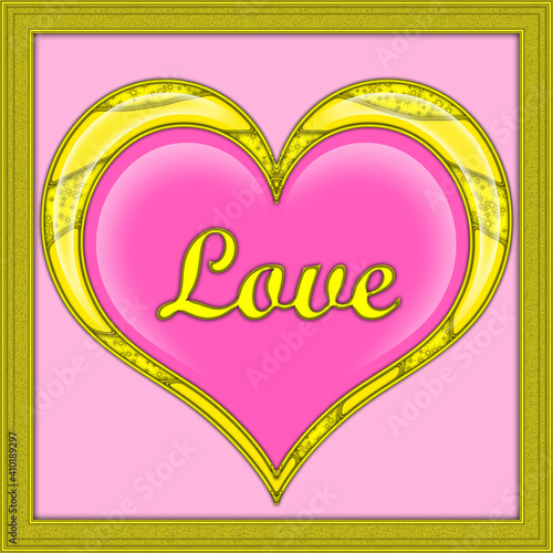 VALENTINES LOVE HEART SHAPE