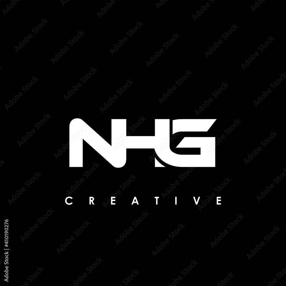 NHG Letter Initial Logo Design Template Vector Illustration NHG Letter Initial Logo Design Template Vector Illustration