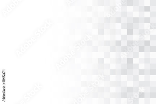 Abstract geometric white and gray color background, mosaic pattern. Vector illustration.