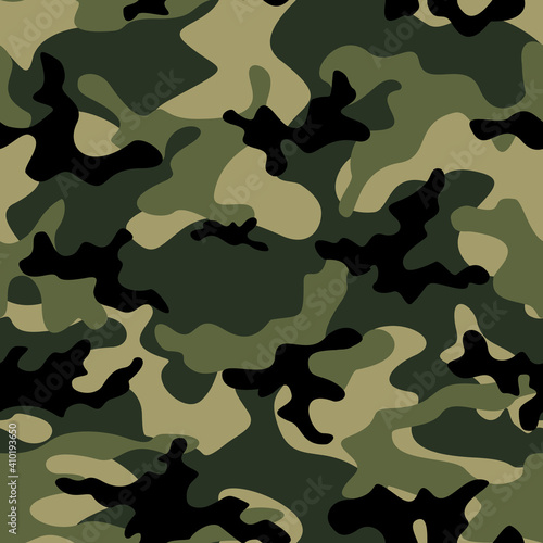 
Green military vector camouflage modern army print