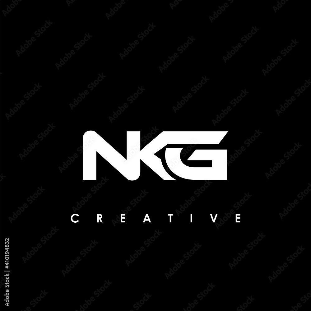 NKG Letter Initial Logo Design Template Vector Illustration NKG Letter Initial Logo Design Template Vector Illustration