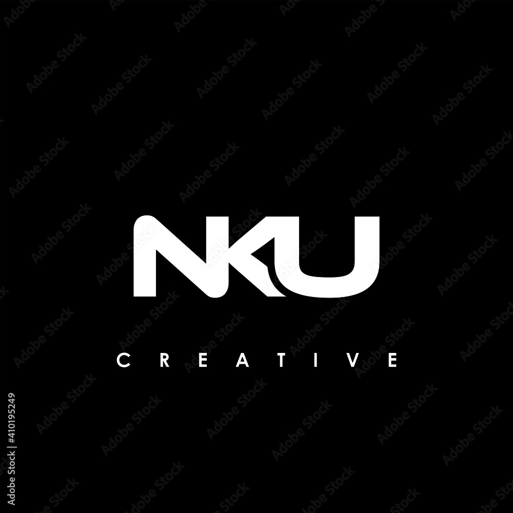 NKU Letter Initial Logo Design Template Vector Illustration NKU Letter Initial Logo Design Template Vector Illustration