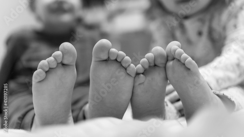 feet in bed