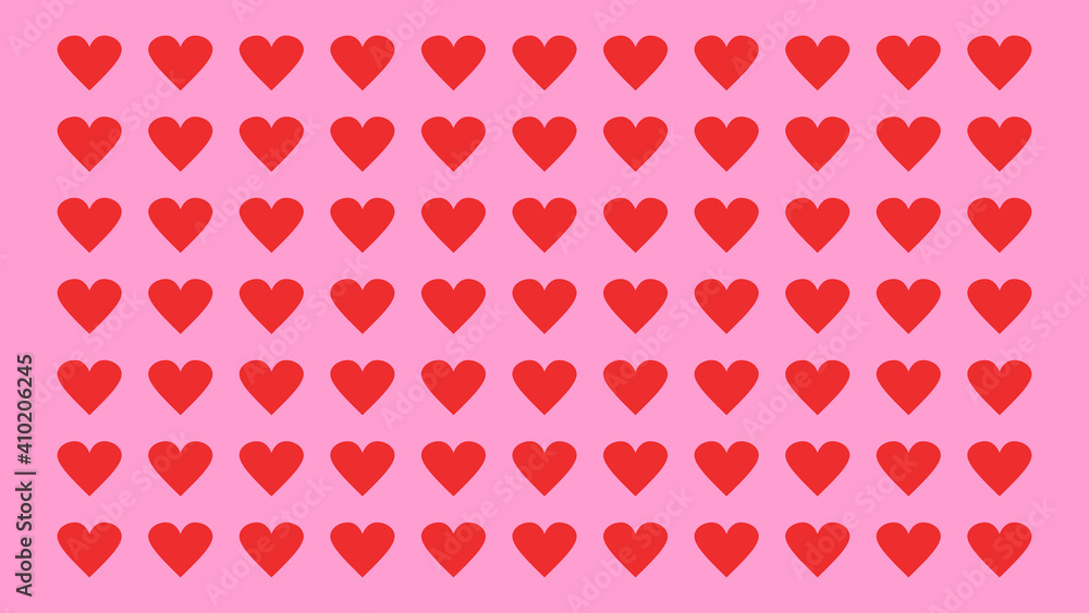 Fondo corazones rojos rosado Fondo corazones rojos rosado