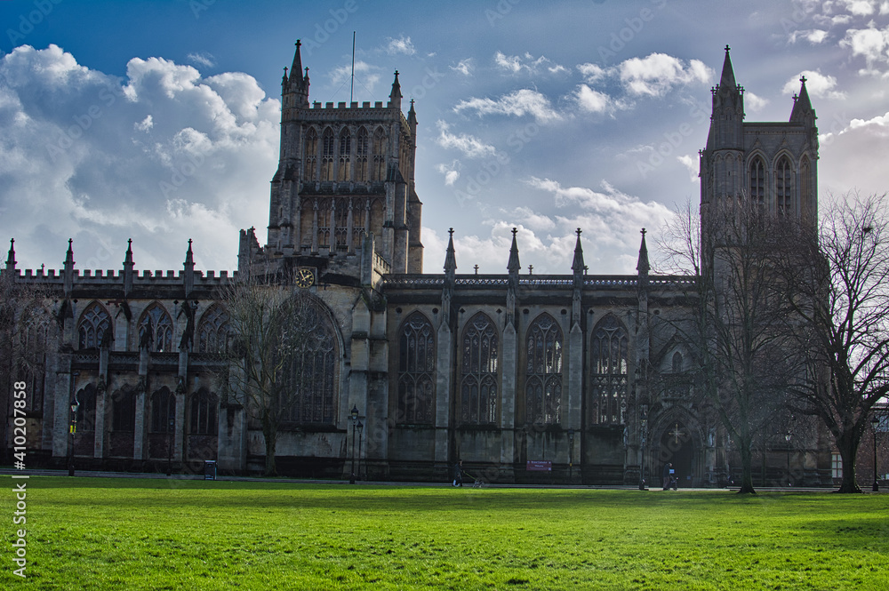 Fototapeta premium Bristol Cathedral in England,UK.