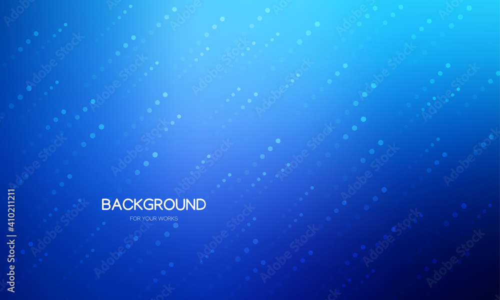 Blue gradient abstract background vector illustration with soaring circle dots. Blue gradient abstract background vector illustration with soaring circle dots.