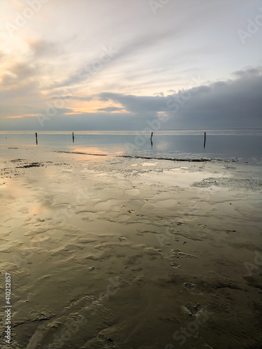 Ostfriesisches Wattenmeer bei Ebbe