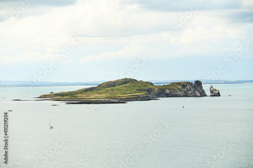 Lambay Island in the Irish Sea. Landscapes of Ireland. photo