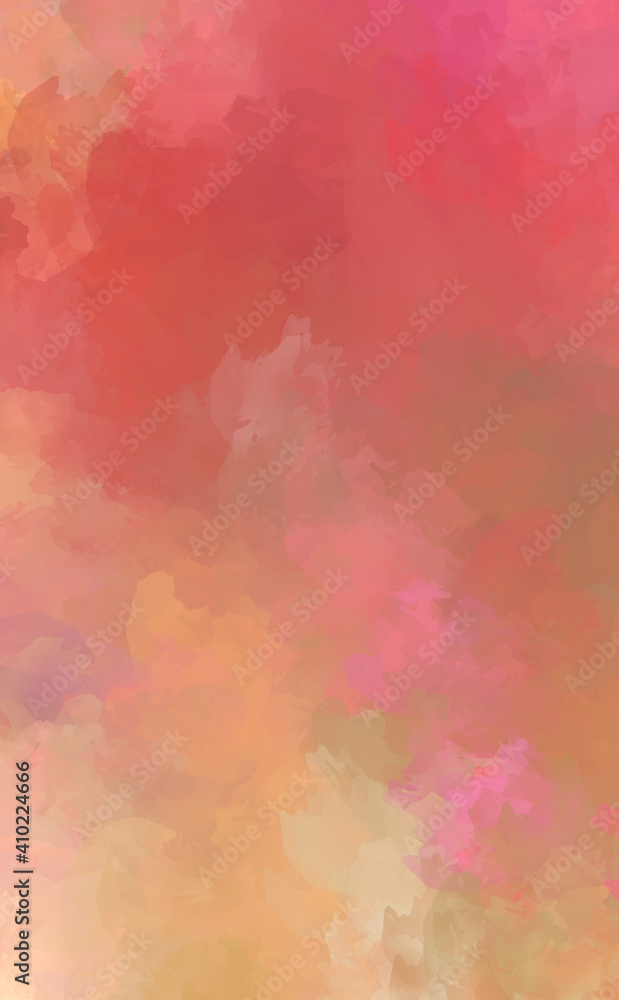 Brushed Painted Abstract Background. Brush stroked painting. Artistic vibrant and colorful wallpaper.