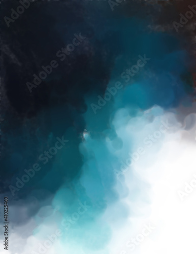 Wallpaper Mural Abstract texture. Expressive handmade watercolors on surface. Watercolor brushstrokes. Modern art. Multi color backdrop. Contemporary wall art. Colorful backdrop. 2d illustration. Torontodigital.ca