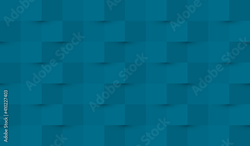 Abstract paper background with and shadows in light blue colors