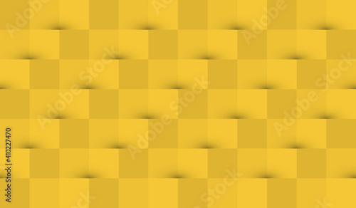Abstract paper background with and shadows in yellow colors