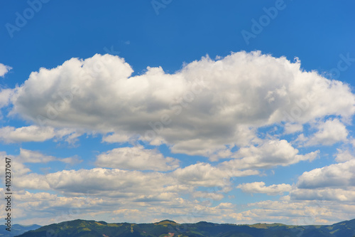 Natural sky and clouds background.