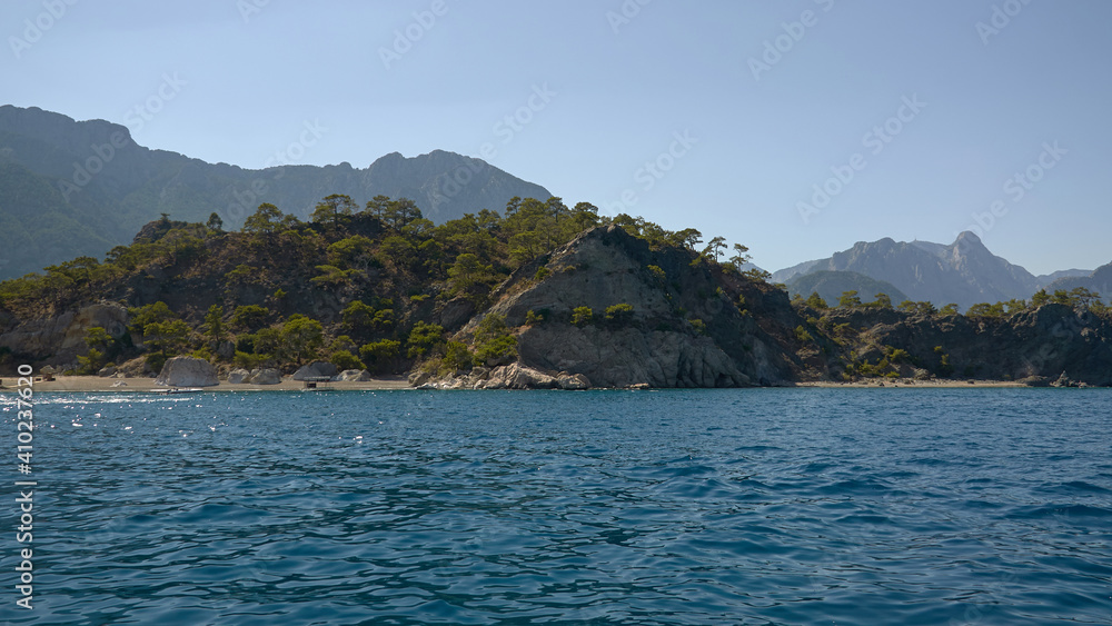 Rocks and sea in Turkey