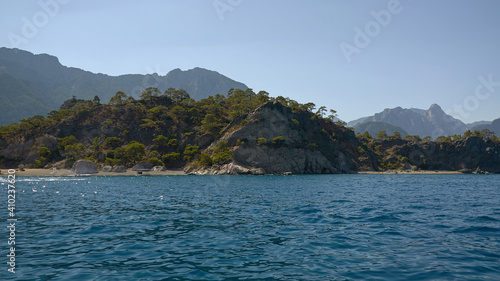 Rocks and sea in Turkey