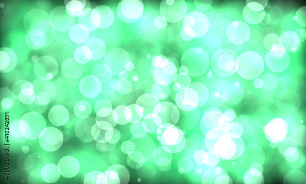 Obraz premium Green glittering background