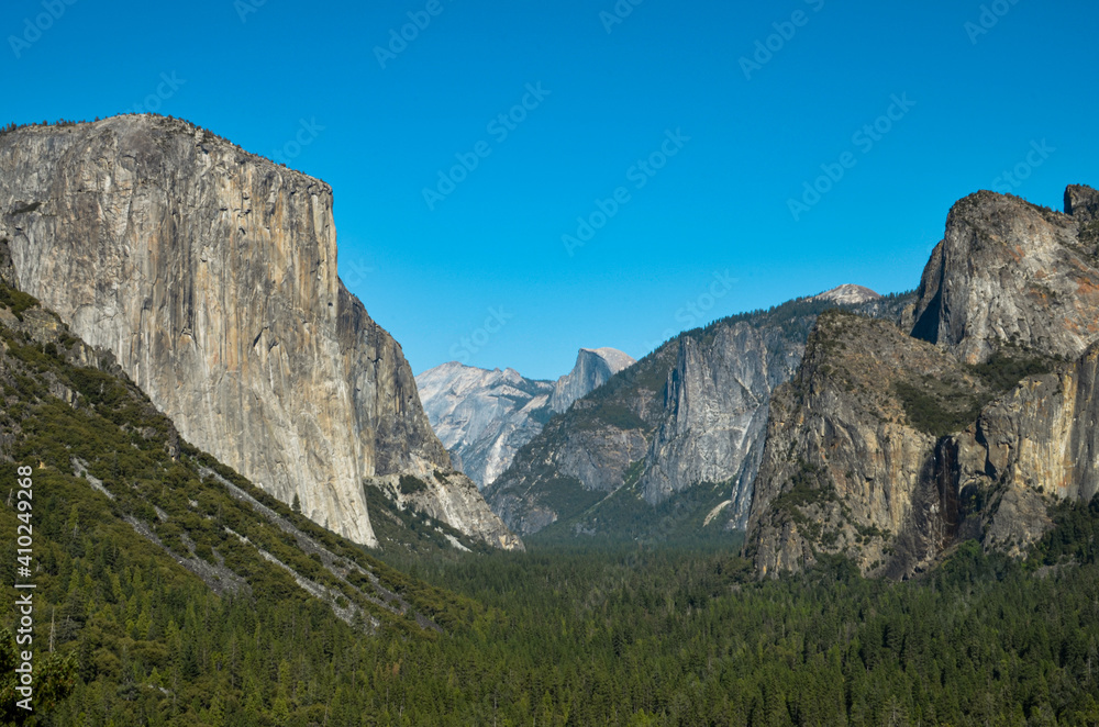 California Valley and Yosemite National Park