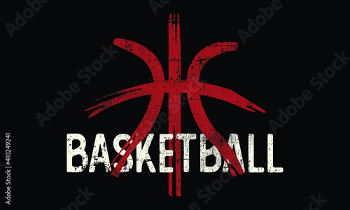 Basketball t shirt design for basketball lovers in illustration, eps_10.