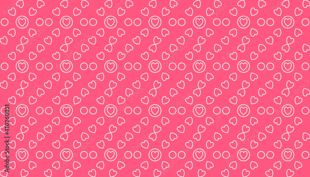 abstract valentine background pattern