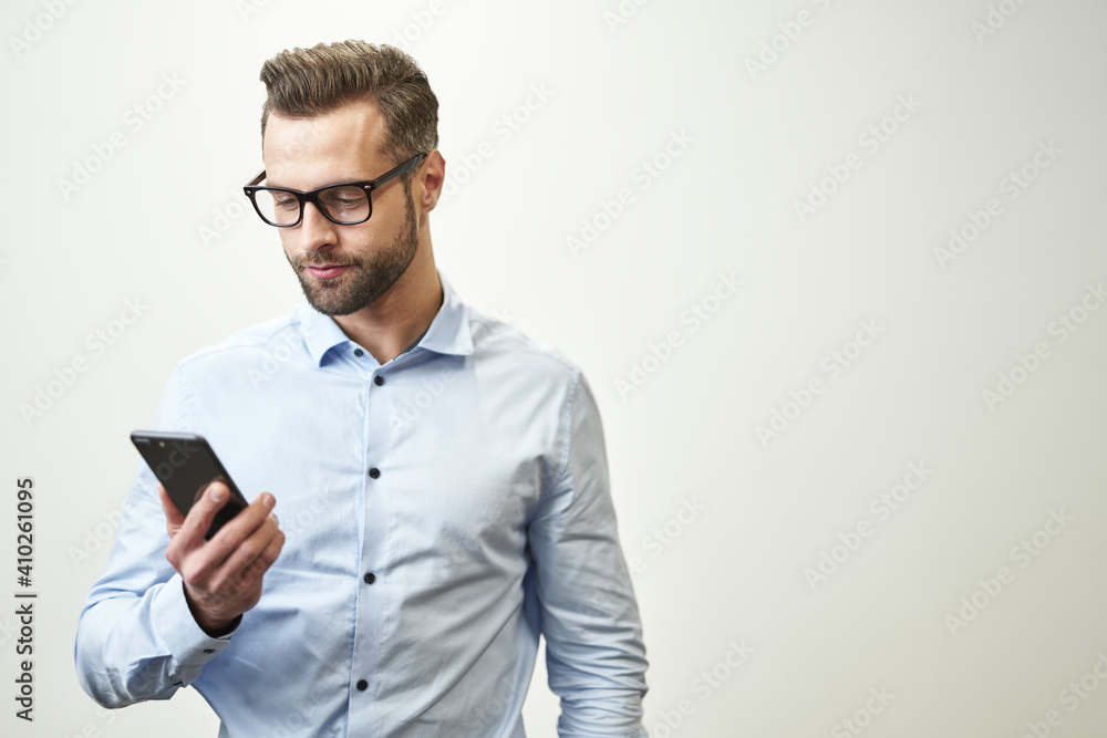 Browsing the Internet while using modern device Browsing the Internet while using modern device