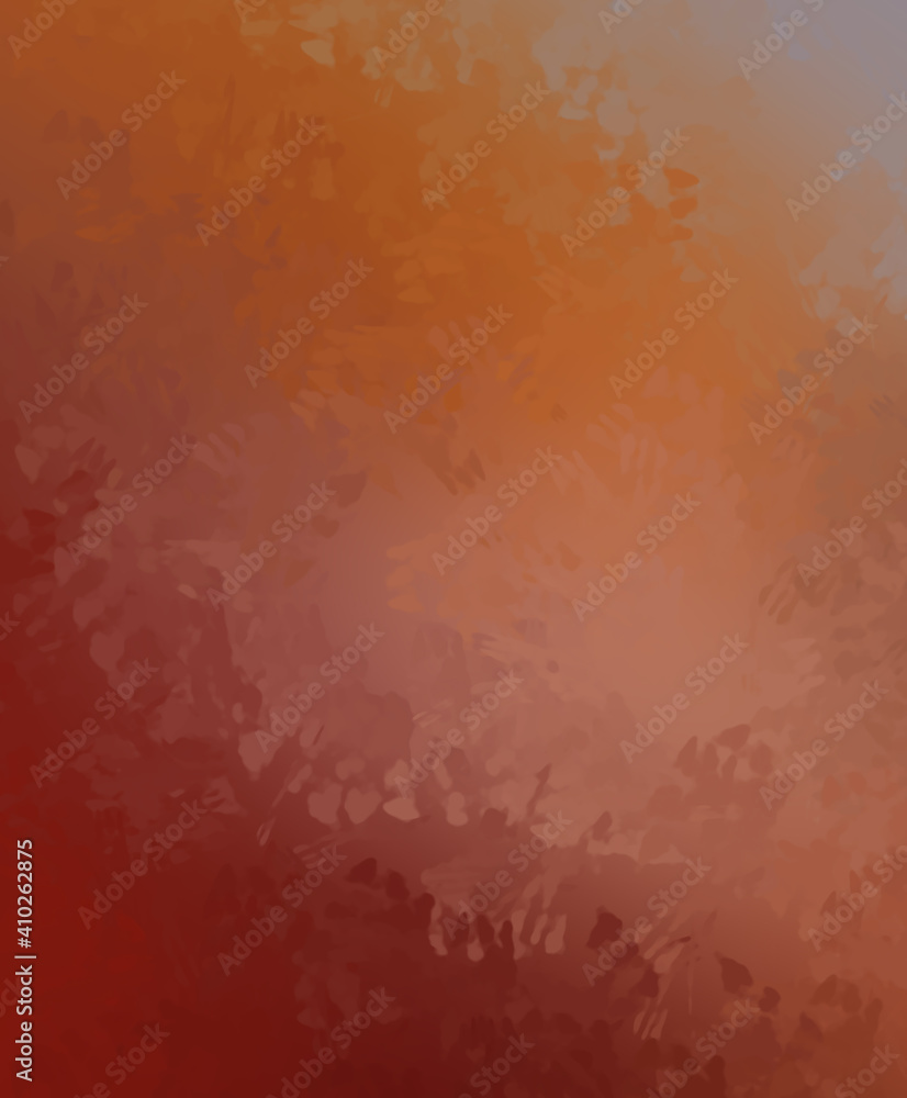 Brushed Painted Abstract Background. Brush stroked painting. Strokes of paint. 2D Illustration.