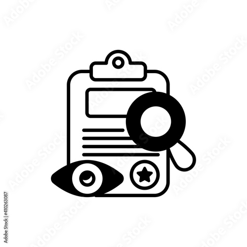 Crime vector icon style illustration. EPS 10 file