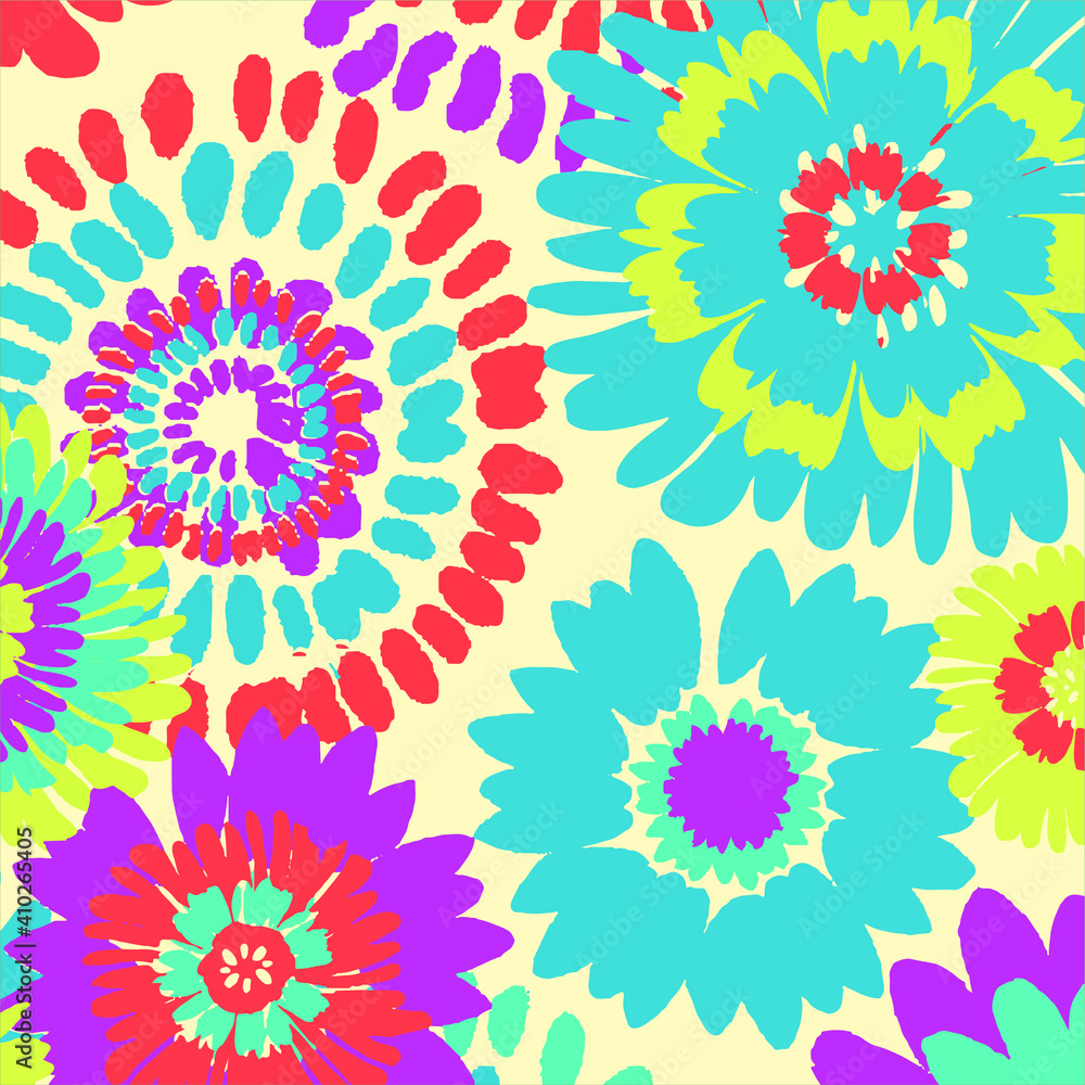 Floral seamless pattern. Hand drawn. For textile, wallpapers, print, wrapping paper. Vector stock illustration. Floral seamless pattern. Hand drawn. For textile, wallpapers, print, wrapping paper. Vector stock illustration.
