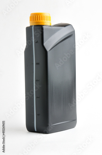 Black barrel on white background