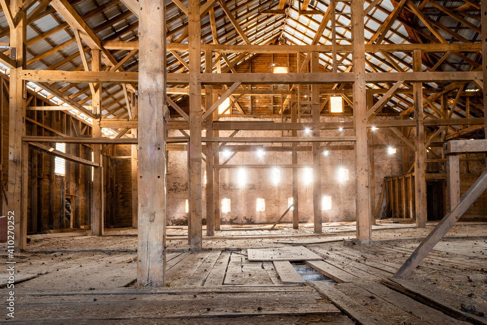Dirty Old Wood Barn Interior Boards Light Beams Rustic Dusty Farmhouse Building Vintage Dirty Old Wood Barn Interior Boards Light Beams Rustic Dusty Farmhouse Building Vintage