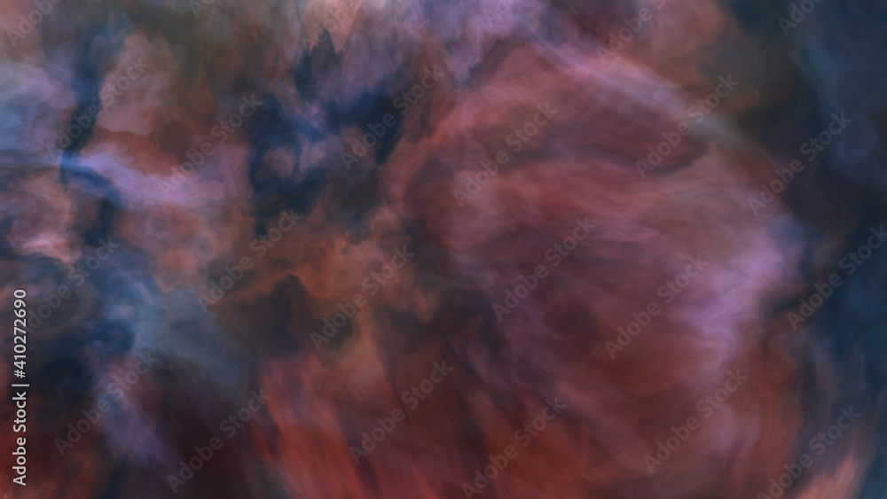 clouds background marble nebula texture purple galaxy 3D illustration