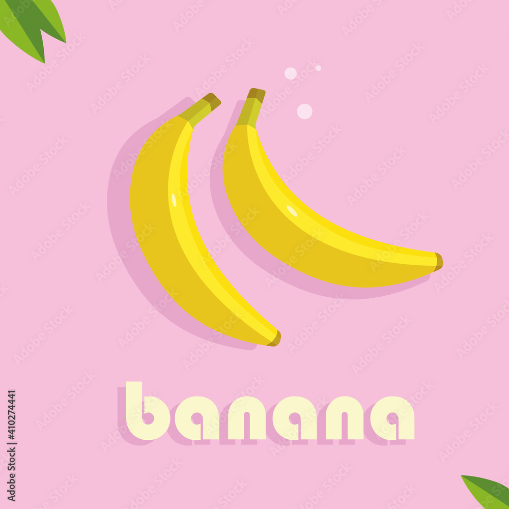 banana, bright, juicy pattern of tropical, sweet, yellow fruit banana, bright, juicy pattern of tropical, sweet, yellow fruit