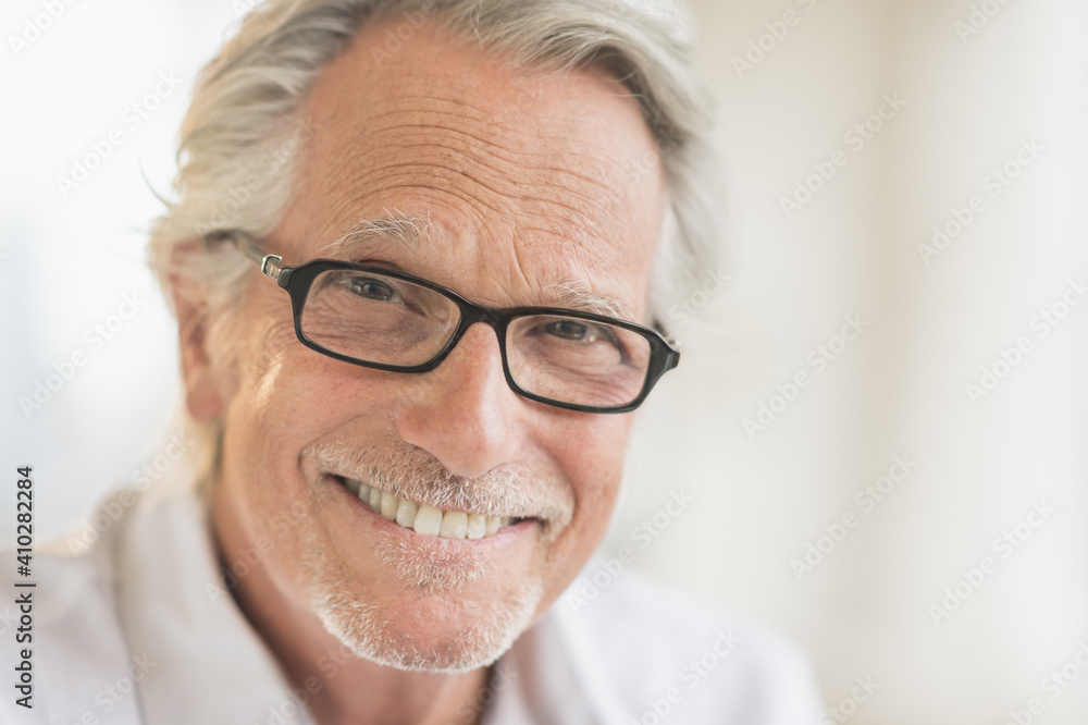Portrait of smiling senior man Portrait of smiling senior man