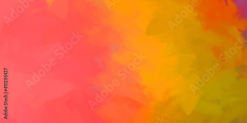 Wall art. Unique and creative illustration. Brush stroked painting. Abstract background of colorful brush strokes. Brushed vibrant wallpaper. Painted artistic creation.