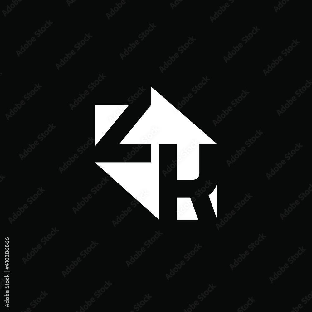 letter KZ,ZK. Monogram logo vector on black background letter KZ,ZK. Monogram logo vector on black background