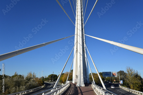 Alamillo Bridge, Sevilla, Spain, Europe