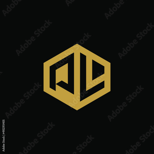 Free Download Initial letter PL hexagon logo design vector - GFXLoad