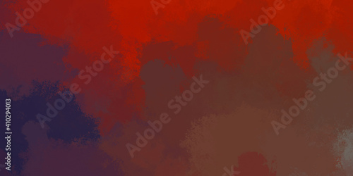 Painted artistic creation. Brushed vibrant wallpaper. Unique and creative illustration. Abstract background of colorful brush strokes.